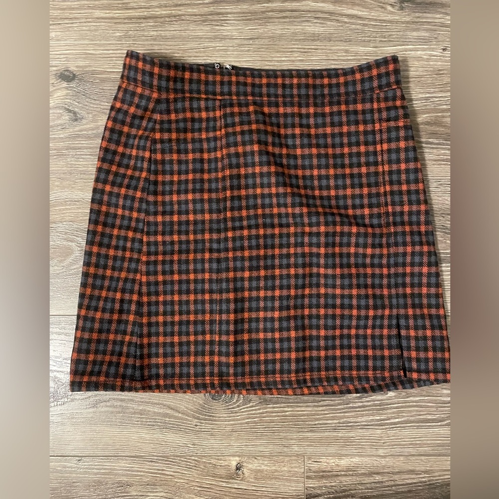 Ann Taylor Loft plaid skirt